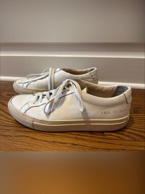 Common Projects Women’s Achilles White Leather Sneakers